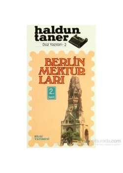 Berlin Mektupları - Haldun Taner - Bilgi Yayınevi  -Yapı Kredi