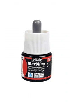 Pebeo Marblıng Ebru Boyası 45 Ml 09 Siyah