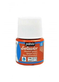 Pebeo 295- 63 45Ml Setacolor Kumaş Boyası Parıltı Kırmızı