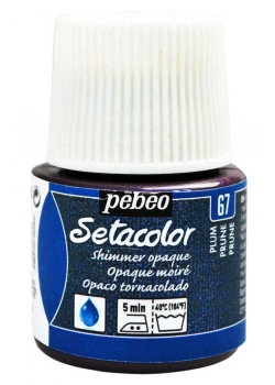 Pebeo 295- 67 45Ml Setacolor Kumaş Boyası Işıltı Erik