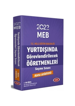 Data 2022 Meb Yurt Dışında Görevlendirilecek Öğretmenleri Konu Anlatım