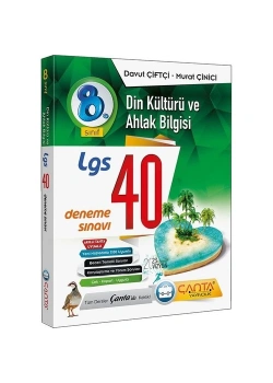 Çanta 8.Sınıf Din Kültürü 40 Deneme Sınavı