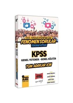 Yargı 2022 Kpss Gy Gk Tüm Adaylar Tekrar Kitabı Fenomen Sorular