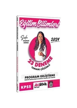 2024 Kpss Eğitim Bilimleri Program Geliştirme 23 Çözümlü Deneme  Hocawebde