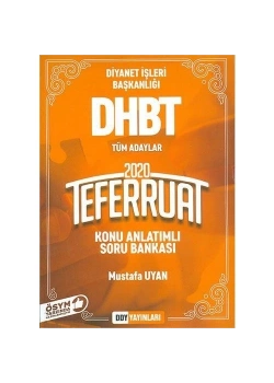 Dhbt 2020 Tüm Adaylar Teferruat Konu Anlatım Soru Bankası Mustafa Uyan