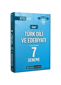 Pegem Öabt 2021 Türk Dili Edebiyatı 7 Çözümlü Deneme