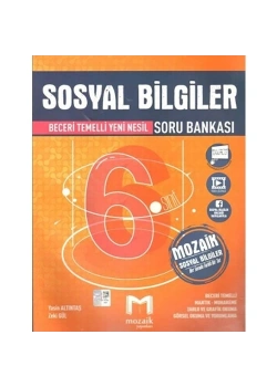 Mozaik 6.Sınıf Sosyal Bilgiler Soru Bankası Yeni Nesil