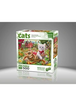 Ks Games Puzzle 500 Parça Cats On The Farm 20043