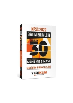 Kpss 2022 Eğitim Bilimleri Gelişim Psikolojisi 30 Deneme  Yediiklim
