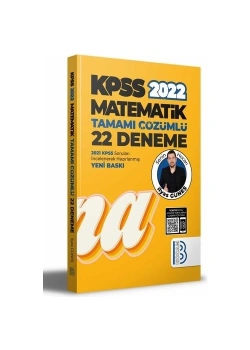 Kpss 2022 Matematik Çözümlü 22 Deneme  Benim Hocam
