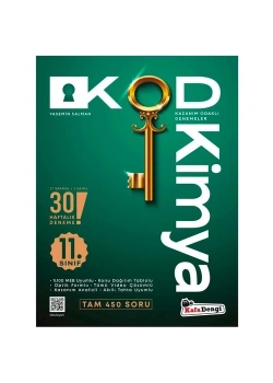 11.Sınıf Kimya 30 Haftalık Deneme Kafadengi