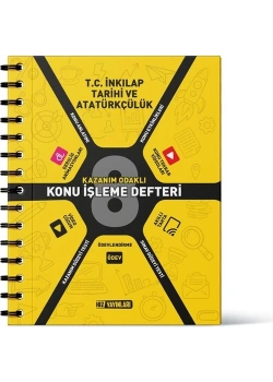 Hız 8.Sınıf İnkilap Tarihi Kazanım Odaklı Konu İşleme Defteri