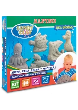 Alpıno Dp-000194 Sandy Clay Oyun Kumu 300 Gr