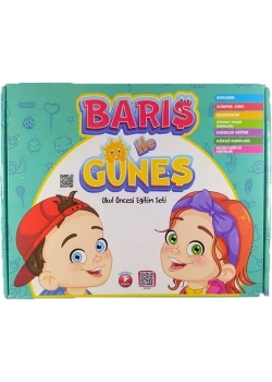 Barış İle Güneş Okul Öncesi Eğitim Seti Pembe Patikler