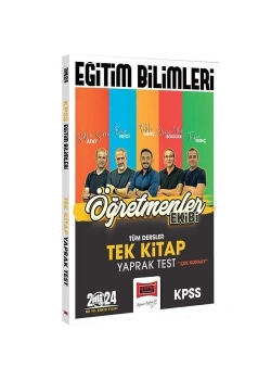 Yargı 2024 Kpss Eğitim Bilimleri Tek Kitap Yaprak Test Öğretmenler Ekibi