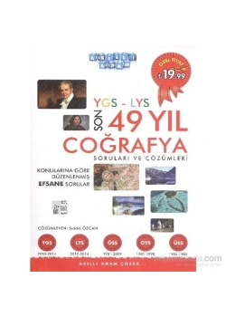 Akıllı Adam Ygs-Lys Son 5 Yıl Coğrafya Sorular Ve Çözümleri