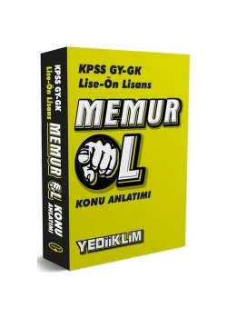 Kpss Lise Önlisans Memur Ol Gy Gk Konu Anlatım  Yediiklim