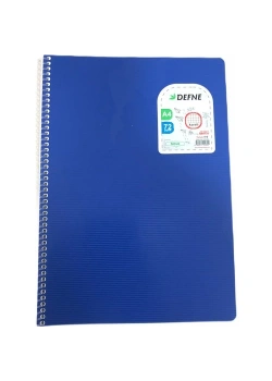 Defne Nova Pp Kapak A4 72 Yaprak Kareli Dfn-2800