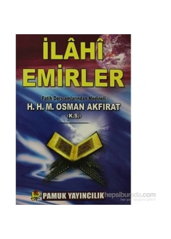 Pamuk 005 Ilahi Emirler Roman Boy Şamua Kağit