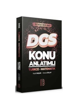 Dgs Türkçe Matematik Konu Anlatım  Benim Hocam