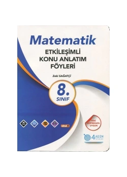 8. Sınıf Matematik Etkileşimli Konu Anlatim Föyleri 4 Adım