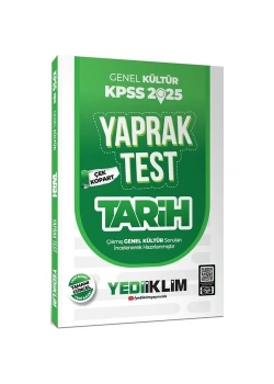 Kpss 2025 Gk Tarih Yaprak Test Yediiklim