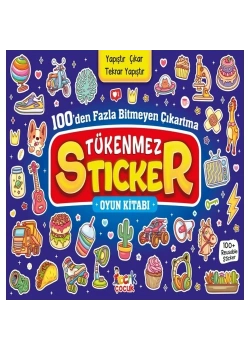 Tükenmez Stıcker Oyun Kitabı Bıcırık Çocuk