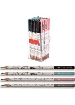 Faber Animals Üçgen Kurşun Kalem 2B 5244119015