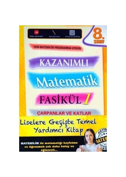 Karekod 8.Sınıf Matematik Fasikül-1 Çarpanlar