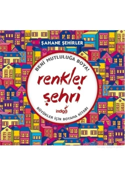 Renkler Şehri Büyükler İçin Boyama İndigo