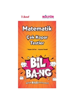 7.Sınıf Matematik Yaprak Test   Kültür