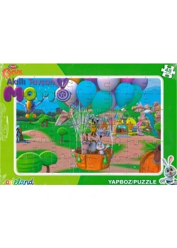Akıllı Tavşan Momo Yapboz Puzzle 48 Parça