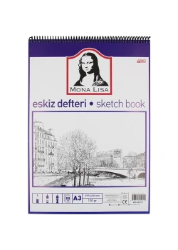 Südor Monalisa Eskiz Defteri A3 120G 50 Yp Telli