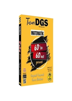 Tasarı Dgs Matematik 60 Ta 60 Net Garanti Sayısal Soru Bankası