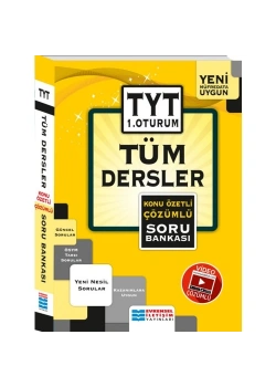 Tyt  Tüm Dersler Konu Özetli Çözümlü Soru Bankası  Evrensel