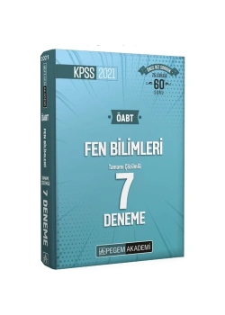 Pegem Öabt 2021 Fen Bilimleri 7 Çözümlü Deneme