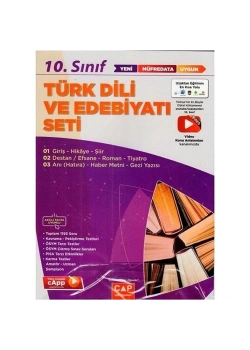 Çap 10.Sınıf Türk Dili Edebiyatı Seti
