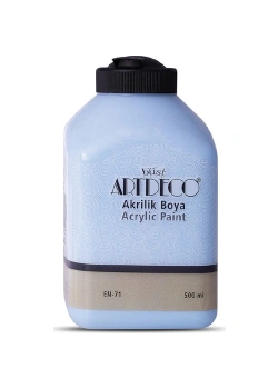 Lisans Artdeco Akrilik Boya 500 Ml Bebek Mavi Lv-Y-070L-3679