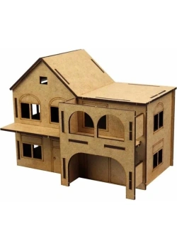 Südor Ahşap Maket Konak Md1-07