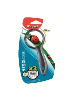 Maped Ergologıc Büyüteç  X3-50Mm Gri