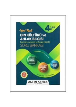 4.Sınıf Yeni̇ Nesi̇L Di̇N Kültürü Soru Bankasi Altın Karma