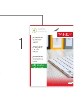 Tanex Tw-2000 210X297 Mm Laser Etiket 100Lü