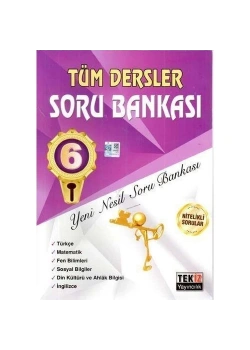 6.Sınıf Tüm Dersler Soru Bankası Tekiz Yayın