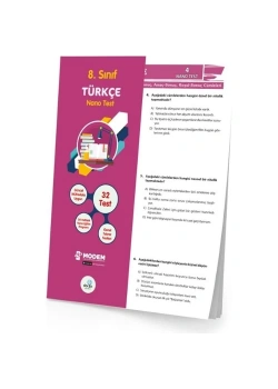8.Sınıf Türkçe Yaprak Test   Dorya