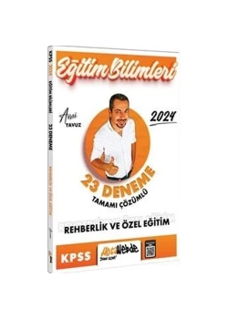 2024 Kpss Eğitim Bilimleri Rehberlik Özel Eğitim 23 Çözümlü Deneme  Hoca Webde