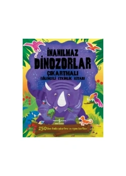 İnanılmaz Dinozorlar Çıkartmalı  İş Bnk