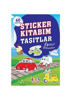 Stıcker Kitabım Taşıtlar Eğitici Etkinlikler  Bıcırık
