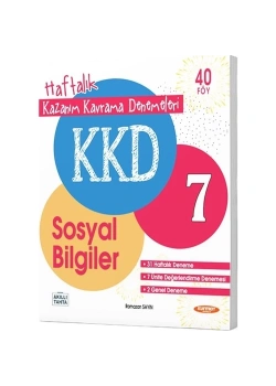Kurmay 7.Sınıf Sosyal Bilgiler Hatalık Kazanım Kavrama Denemeleri 40 Föy