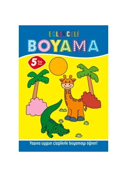 Eğlenceli Boyama 5+yaş Boya Kalemi Hediyeli Parıltı