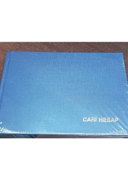 Ulaş Cari Hesap Defteri.17X24 288 Yp Yatay U21-005